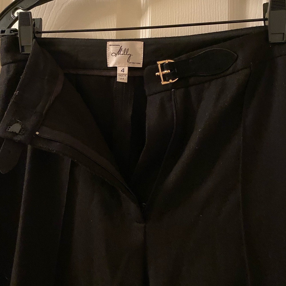 Milly size 4 black dress pants